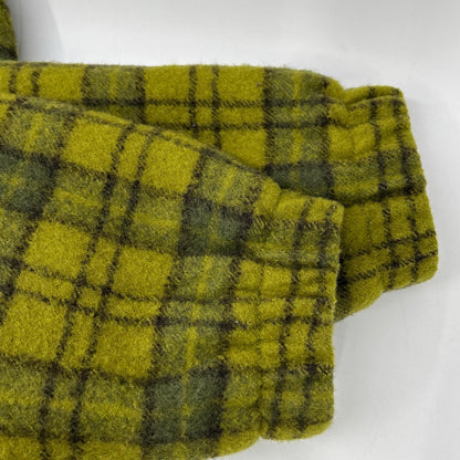 stussy 24AW Wool Plaid Work Jacket Green Size M