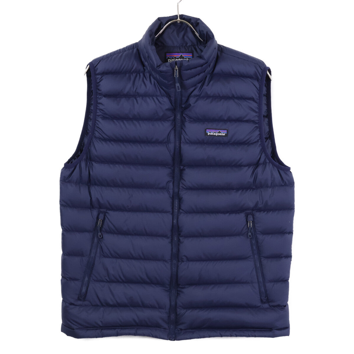 patagonia DOWN SWEATER VEST Nylon Vest Navy Size M
