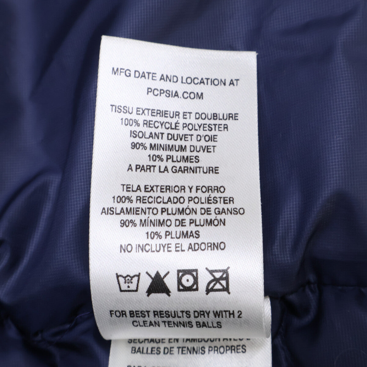 patagonia DOWN SWEATER VEST Nylon Vest Navy Size M