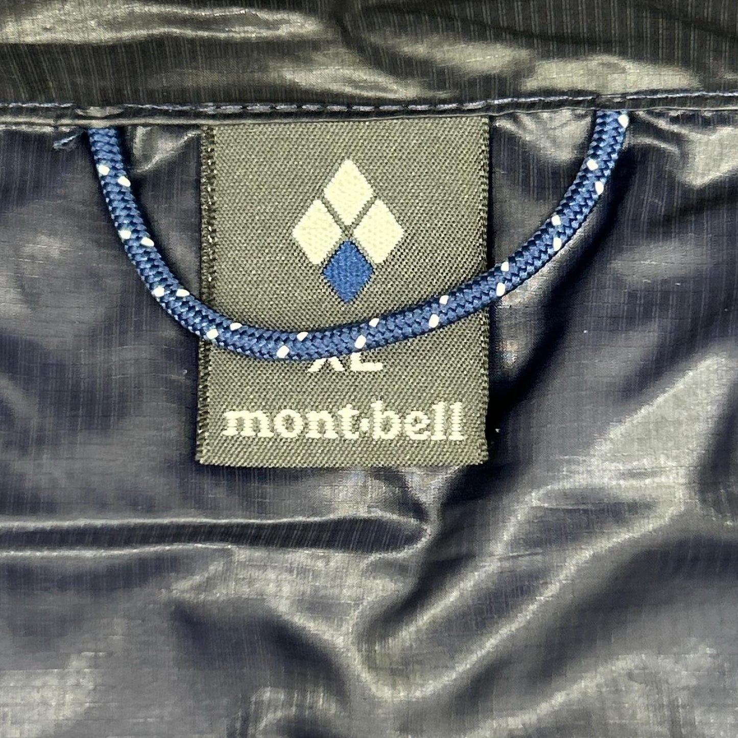 mont-bell Ignis Down Parka Nylon Navy Jacket Size XL