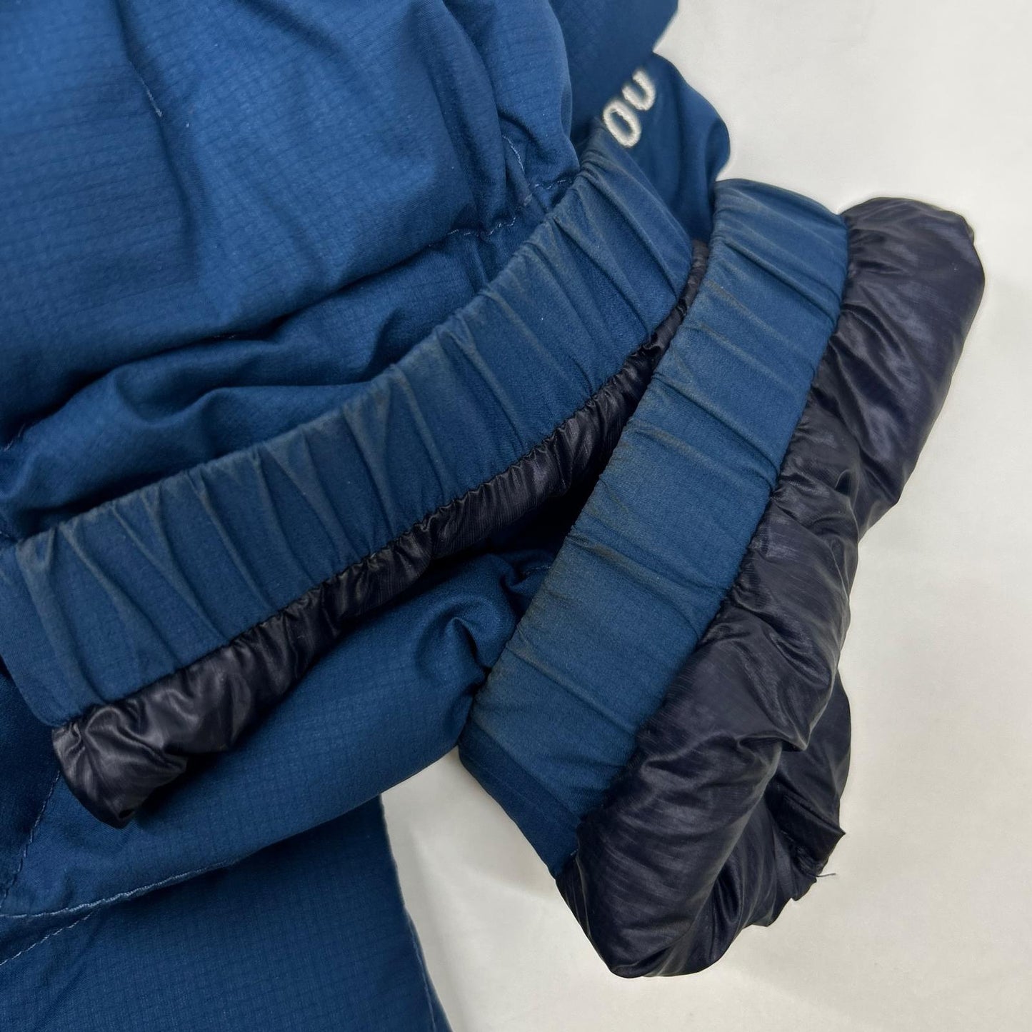 mont-bell Ignis Down Parka Nylon Navy Jacket Size XL