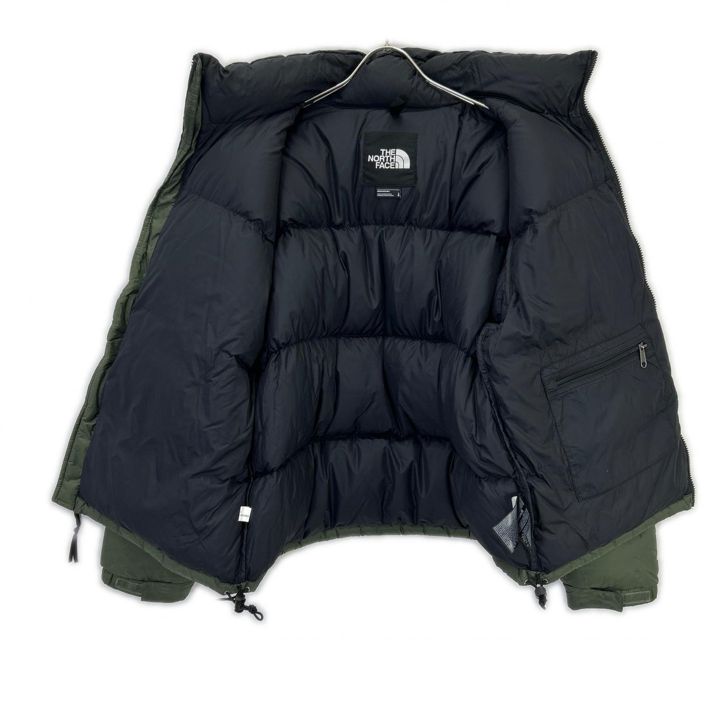 THE NORTH FACE Nuptse Jacket Khaki/Black Size L