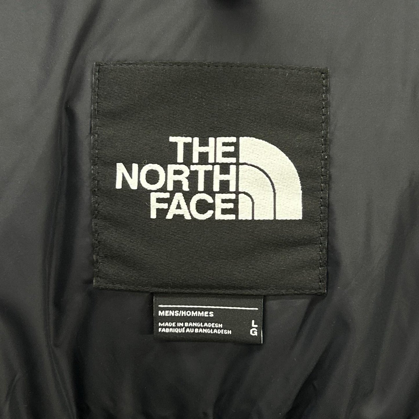 THE NORTH FACE Nuptse Jacket Khaki/Black Size L