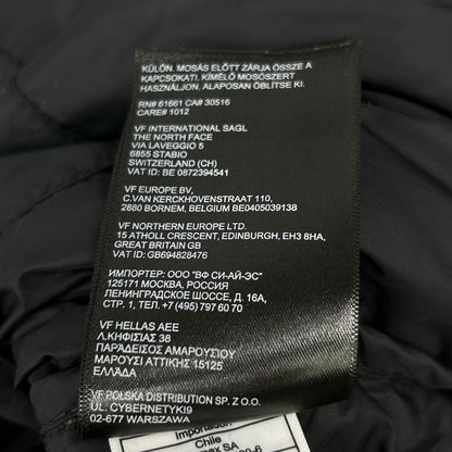 THE NORTH FACE Nuptse Jacket Khaki/Black Size L