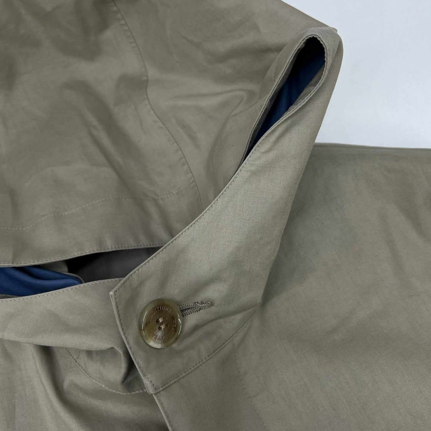 TRADITIONAL WEATHERWEAR Liner Cotton Coat Beige Size M