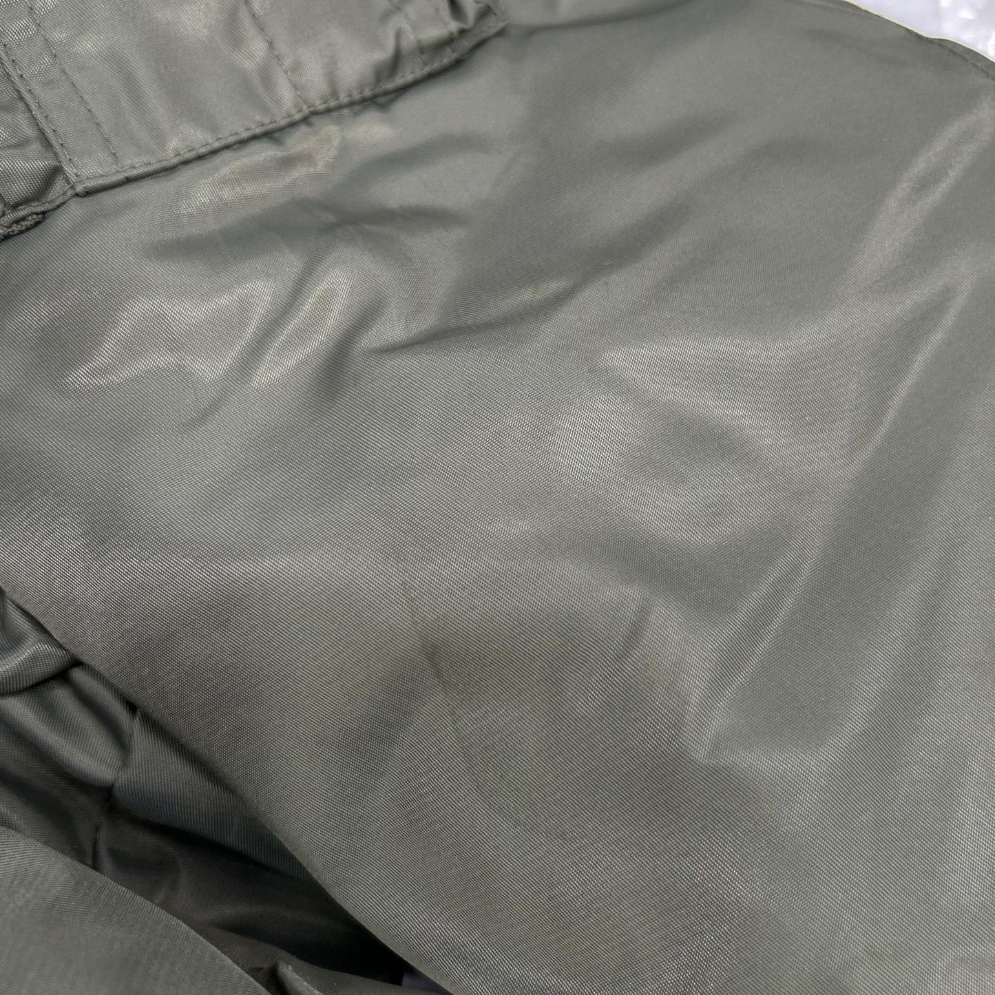 stussy MA-1 Flight Jacket Khaki Size L