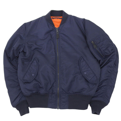 AVIREX MA-1 Reversible Flight Jacket Navy/Orange Size L