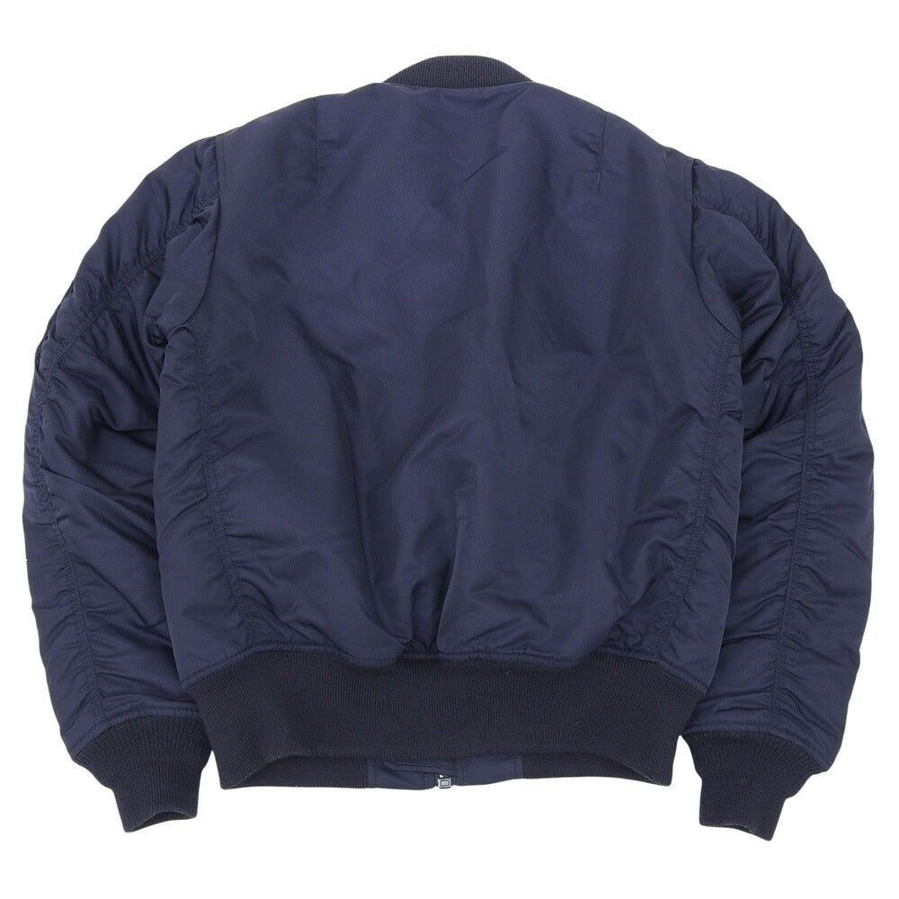 AVIREX MA-1 Reversible Flight Jacket Navy/Orange Size L