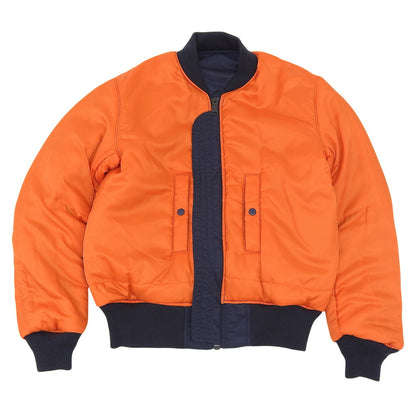 AVIREX MA-1 Reversible Flight Jacket Navy/Orange Size L