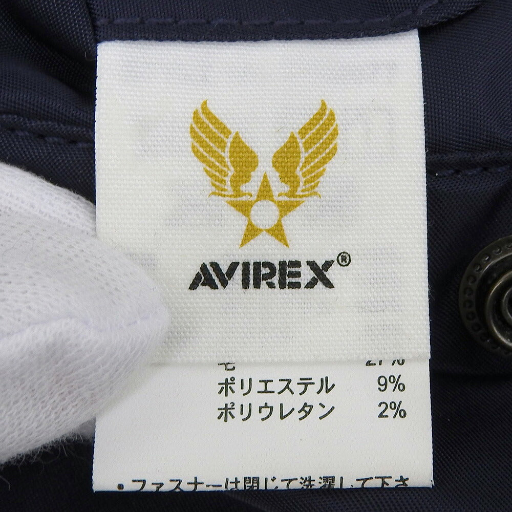 AVIREX MA-1 Reversible Flight Jacket Navy/Orange Size L