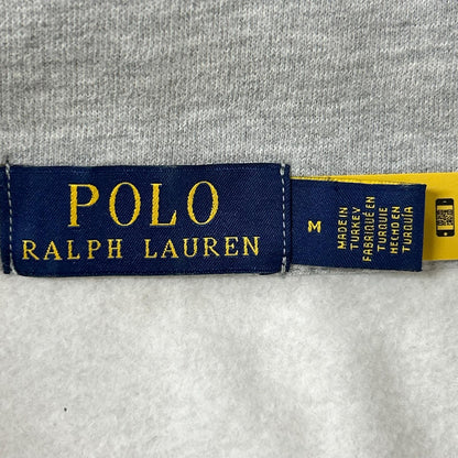 POLO RALPH LAUREN 2023 Half-Zip Sweatshirt Gray Size M