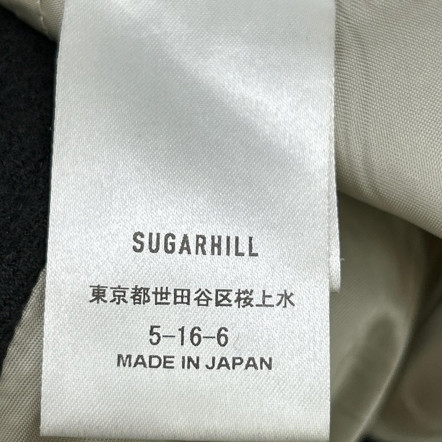 SUGARHILL 22AW Dark Brown Melton G-1 Jacket Size