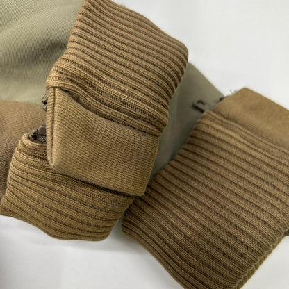 DIESEL Khaki Panel Design Hooded Jacket Size L