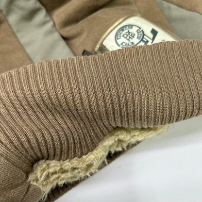 DIESEL Khaki Panel Design Hooded Jacket Size L