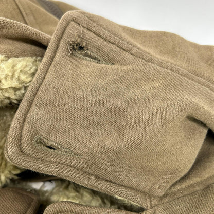 DIESEL Khaki Panel Design Hooded Jacket Size L