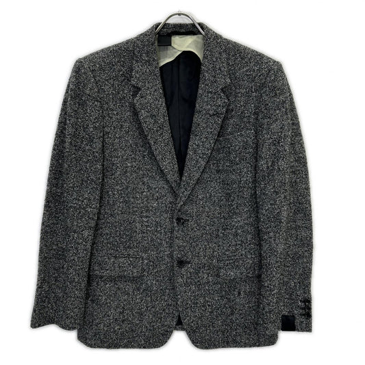 N.Hoolywood Grey Wool Herringbone Single Jacket Size