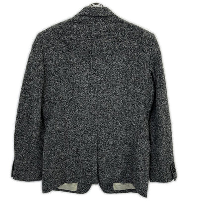 N.Hoolywood Grey Wool Herringbone Single Jacket Size