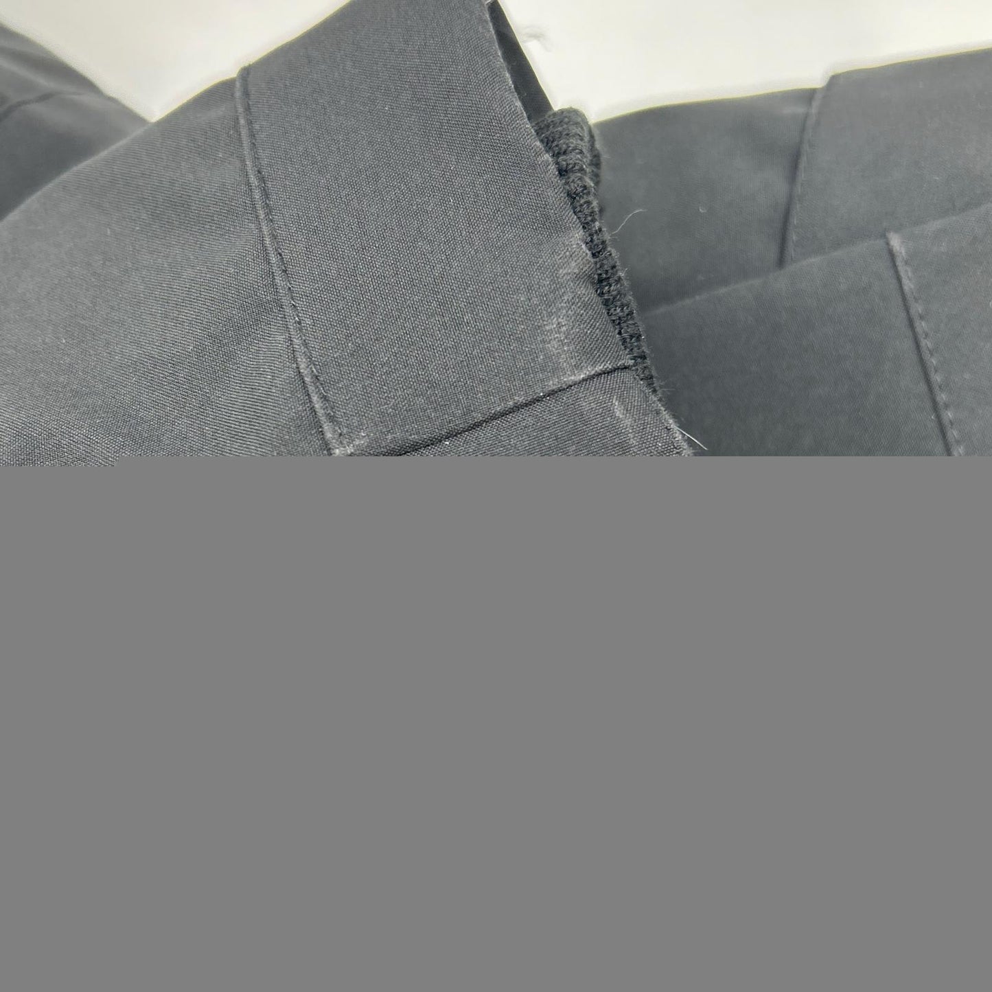 CAMP7 Black Hooded Down Jacket Size M