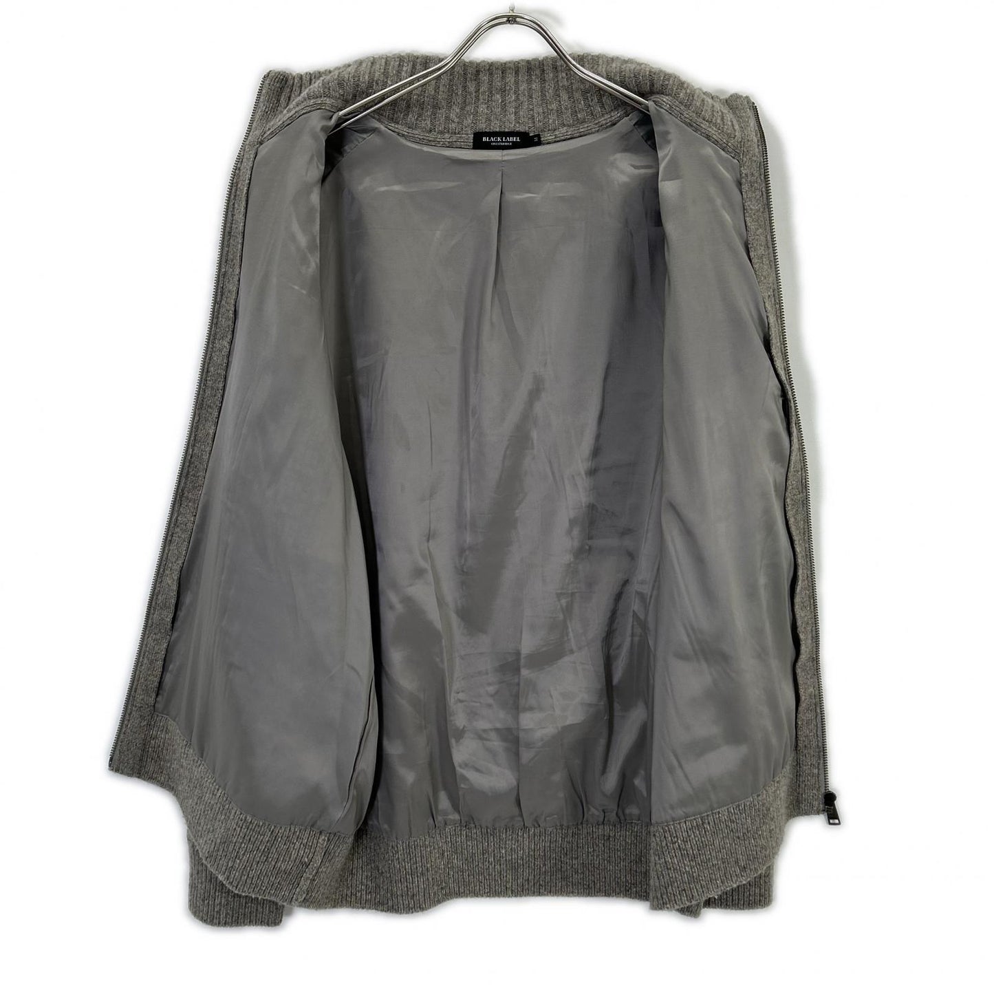 BLACK LABEL CRESTBRIDGE Multi Panel Check Zip Jacket Size M