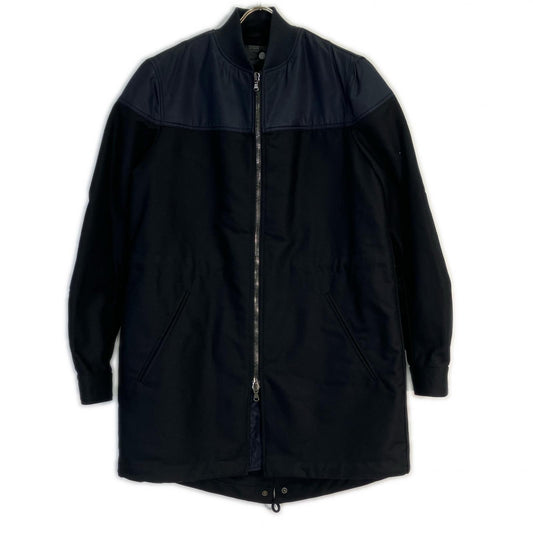 DIESEL BlackGold Black Jessy Nylon Coat Size 46