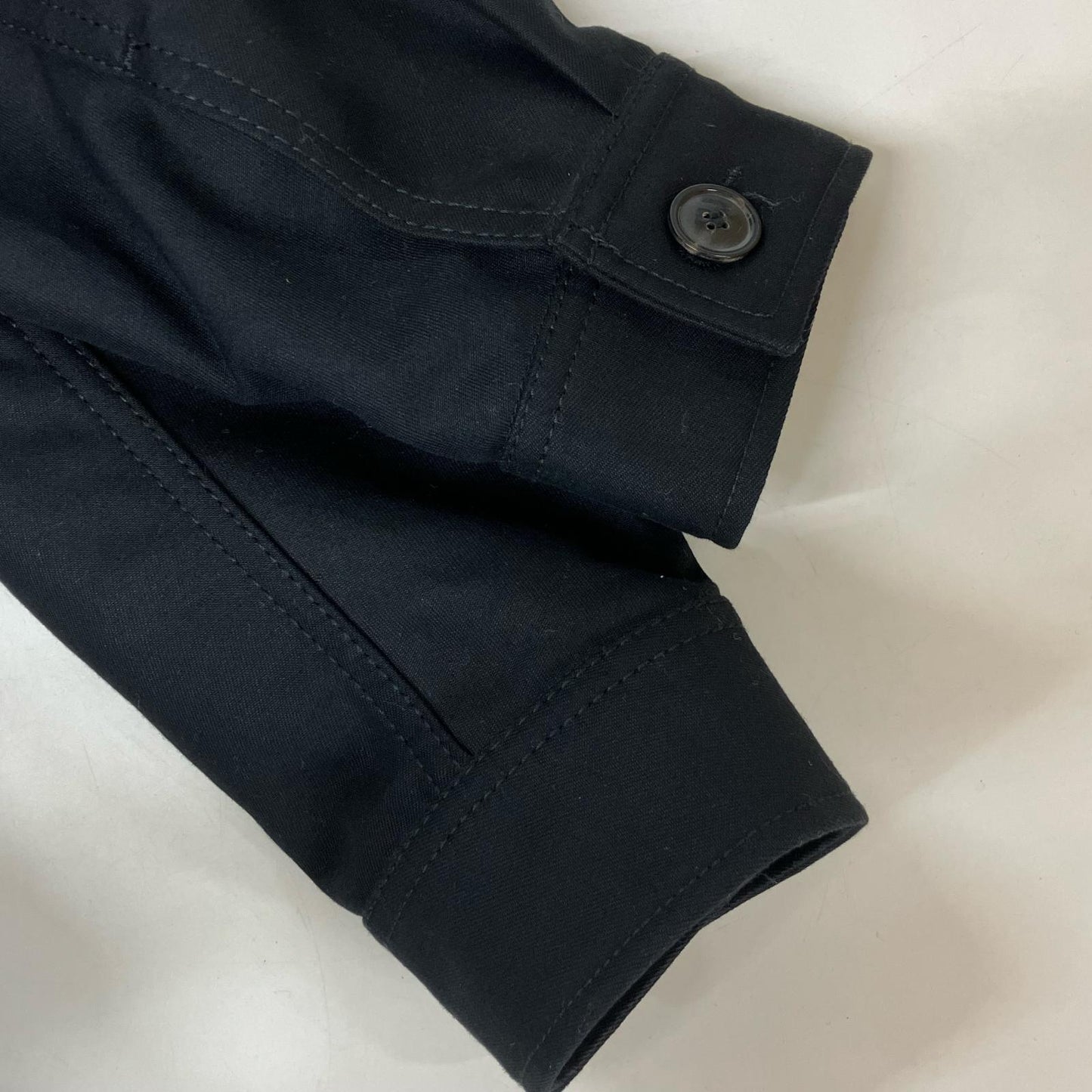 DIESEL BlackGold Black Jessy Nylon Coat Size 46