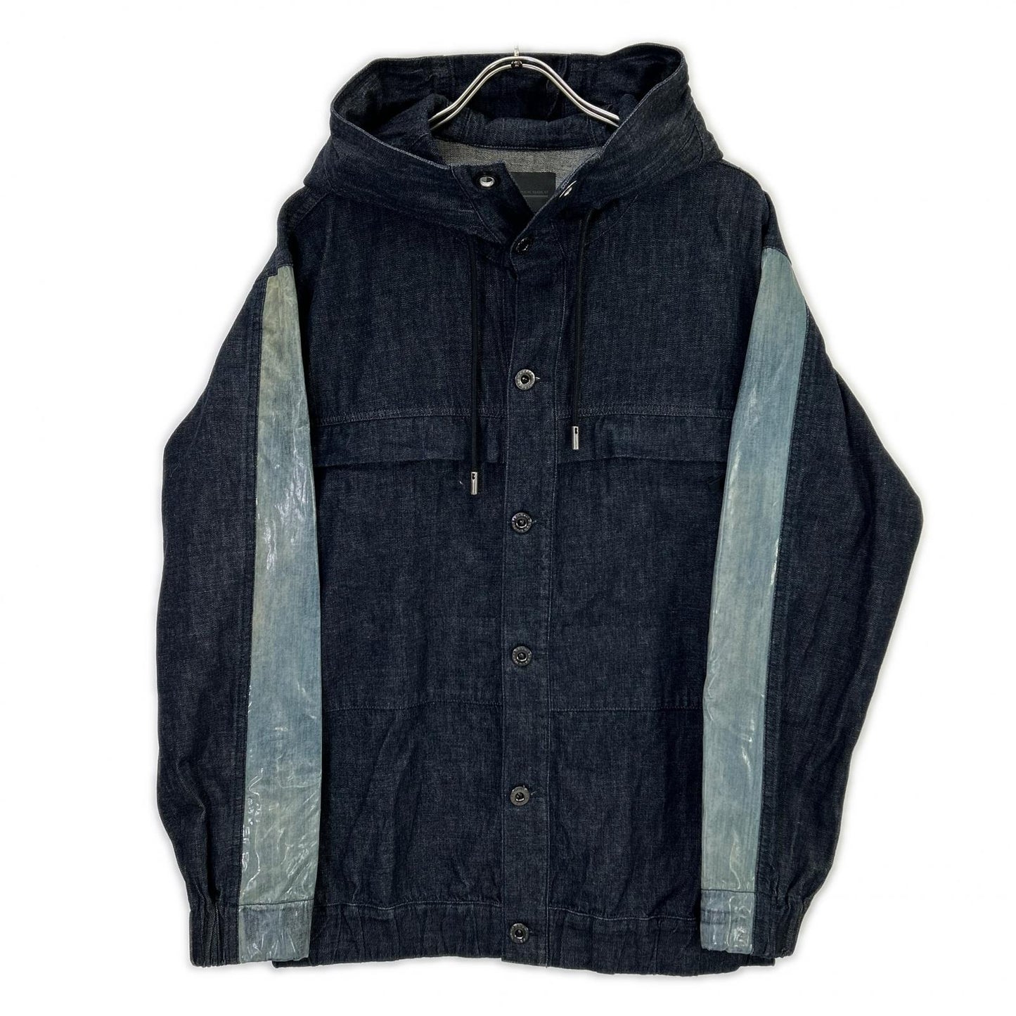 DIESEL BlackGold Indigo Denim Hooded Jacket Size 46