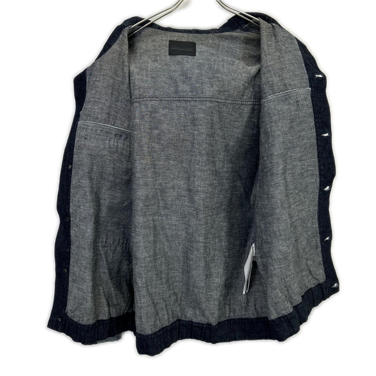 DIESEL BlackGold Indigo Denim Hooded Jacket Size 46