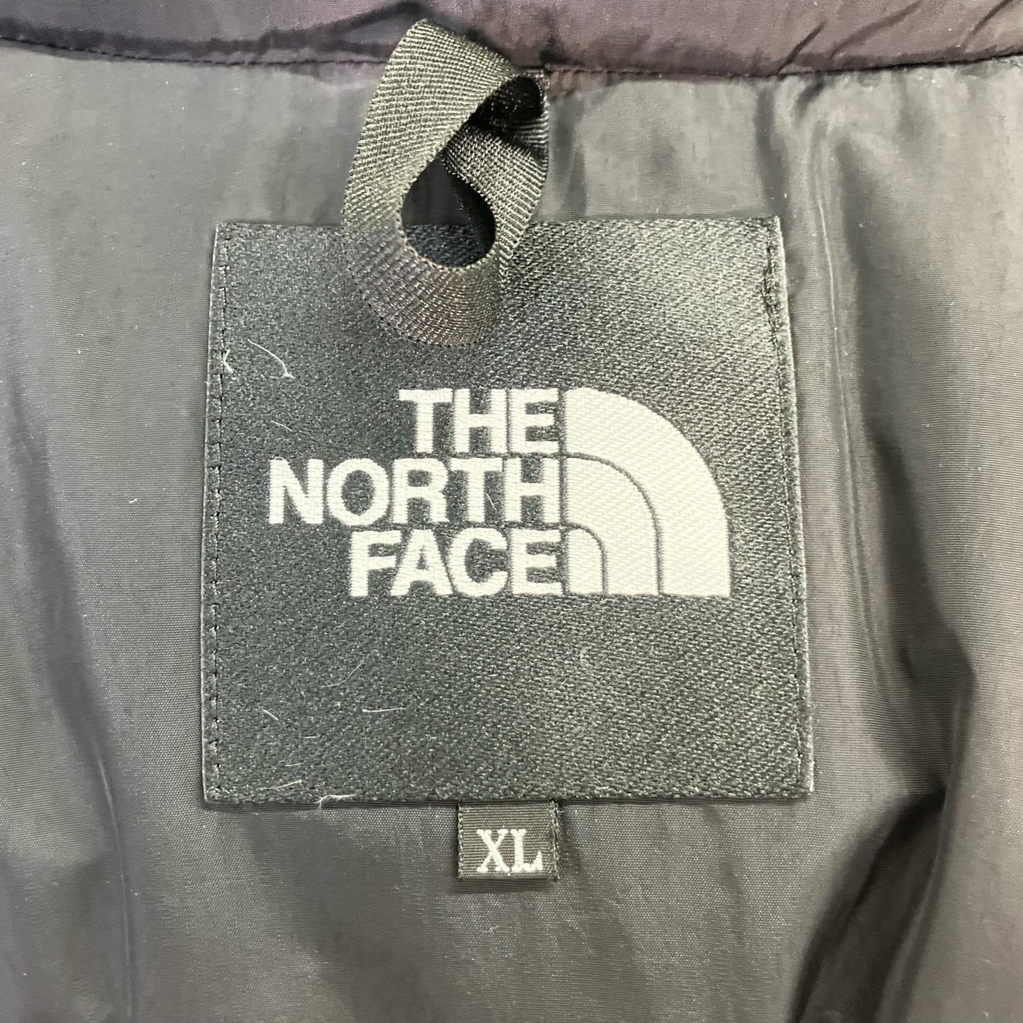 THE NORTH FACE Black Nuptse Down Jacket Size XL