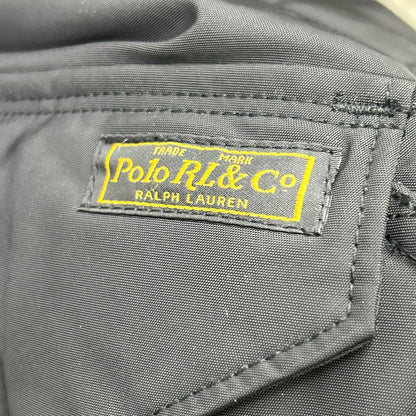 POLO RALPH LAUREN Black Hooded Down Parka Jacket Size S