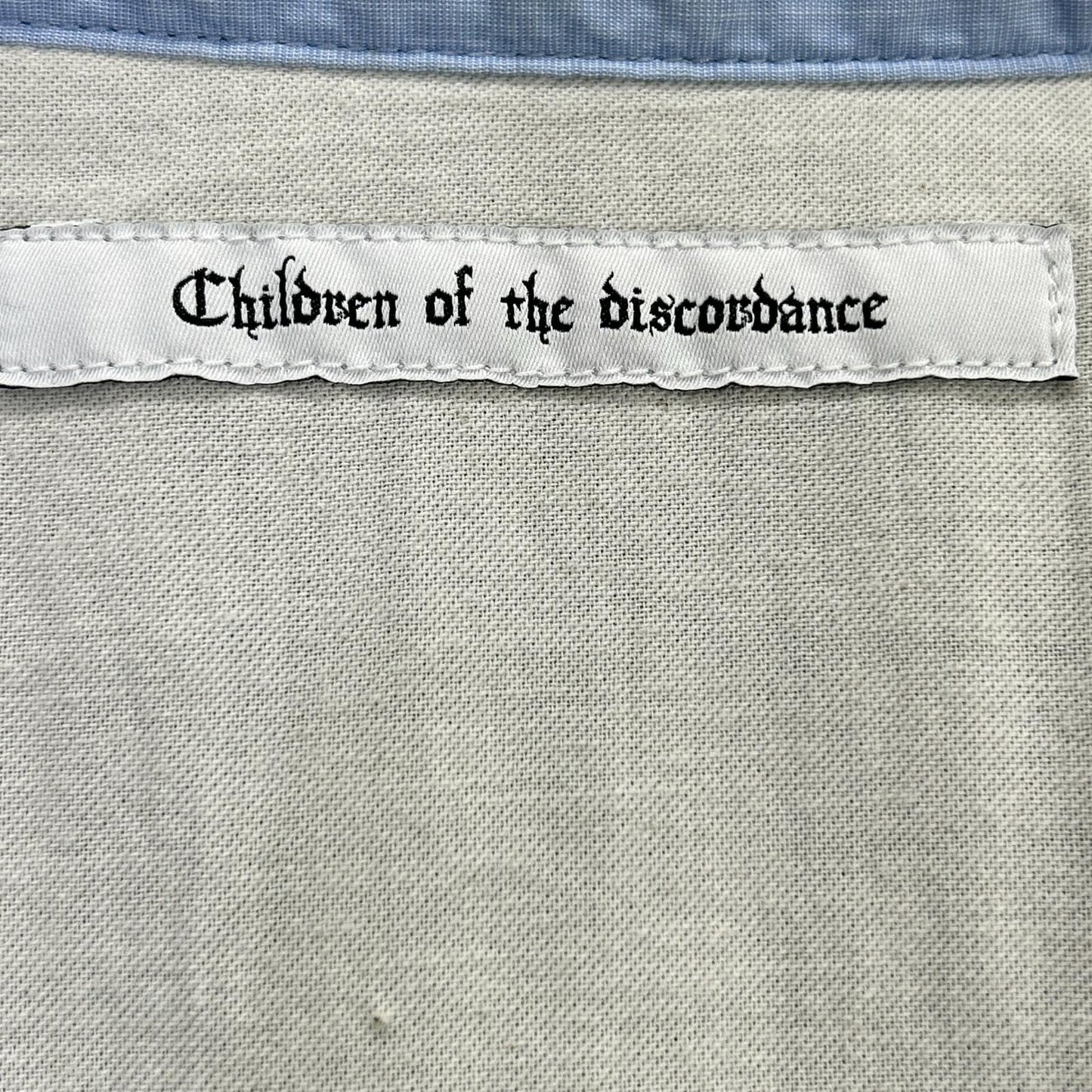 Children of the discordance Blue Panel Stripe Shirt Size 3