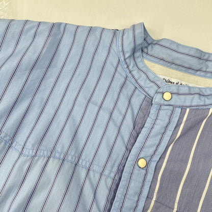 Children of the discordance Blue Panel Stripe Shirt Size 3