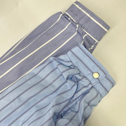 Children of the discordance Blue Panel Stripe Shirt Size 3