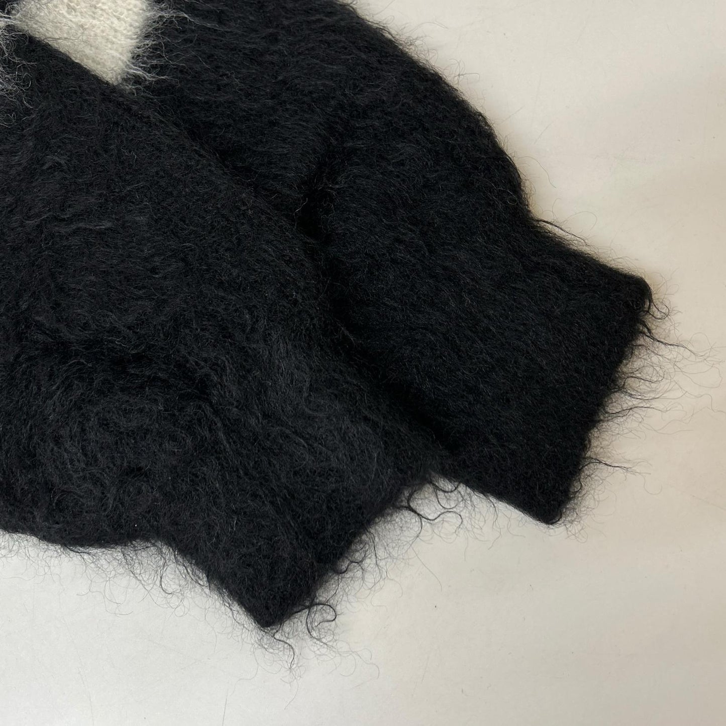 Children of the discordance Black Striped Mohair Knit Size 3