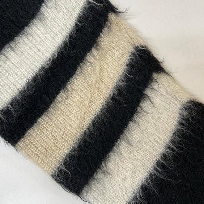 Children of the discordance Black Striped Mohair Knit Size 3
