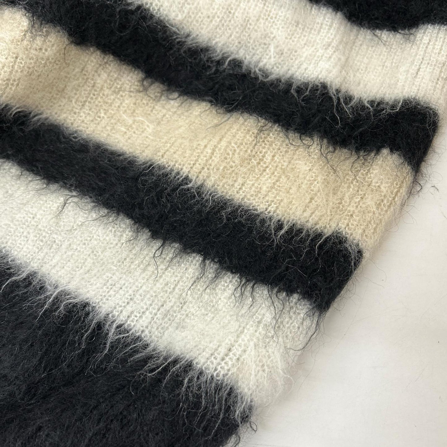 Children of the discordance Black Striped Mohair Knit Size 3