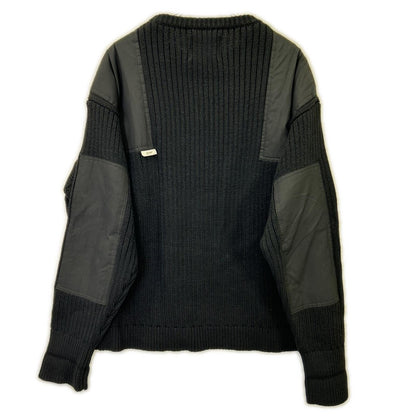 WTAPS '22 Black Commander Knit Sweater Size X03