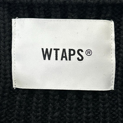 WTAPS '22 Black Commander Knit Sweater Size X03