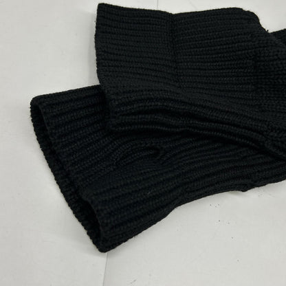 WTAPS '22 Black Commander Knit Sweater Size X03