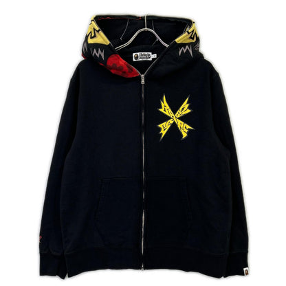 A BATHING APE BAPEMAN-X Full Zip Hoodie Jacket Size XL