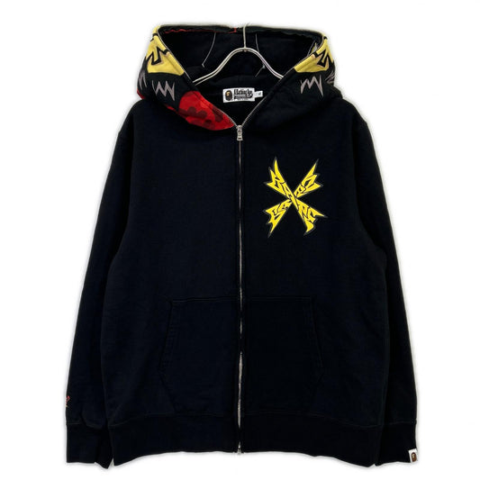 A BATHING APE BAPEMAN-X Full Zip Hoodie Jacket Size XL