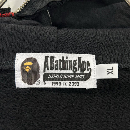 A BATHING APE BAPEMAN-X Full Zip Hoodie Jacket Size XL