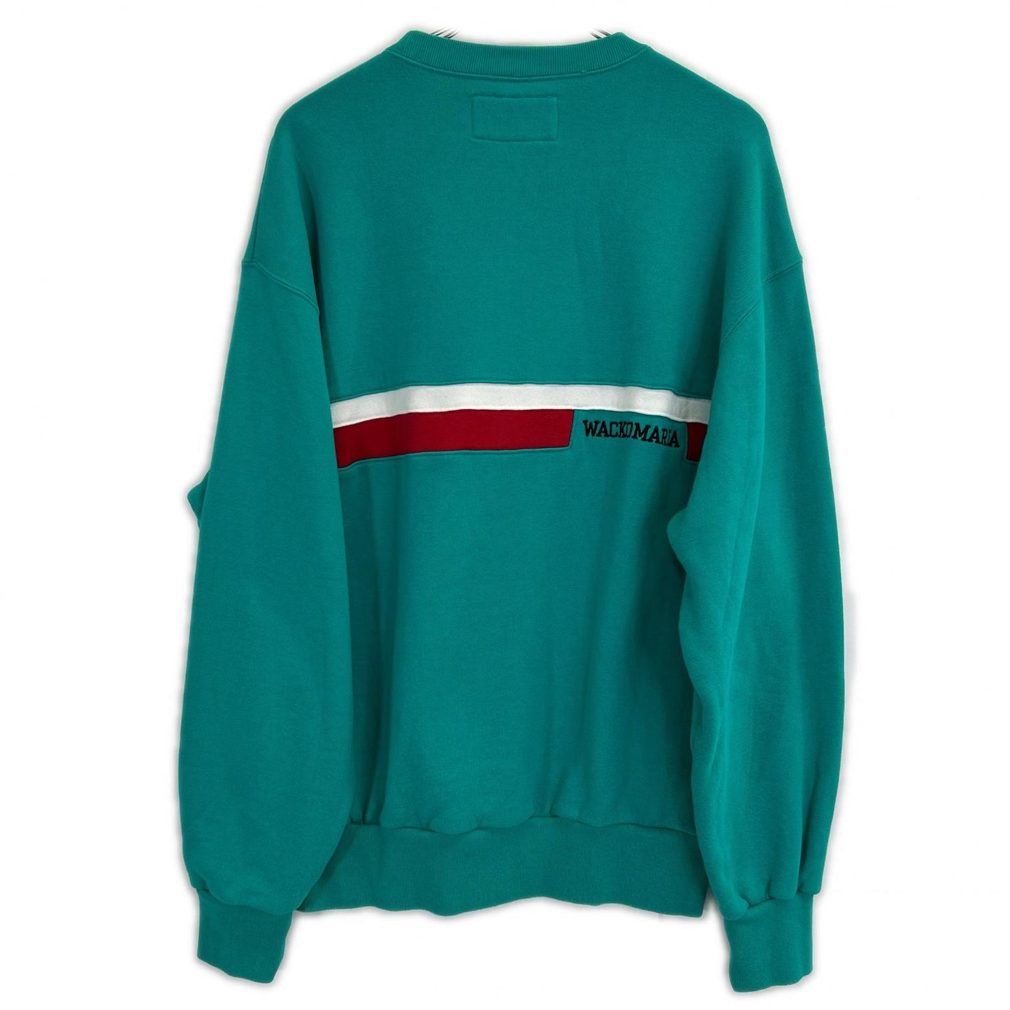 WACKO MARIA 24FW Green Middle Weight Sweat Shirt Size L