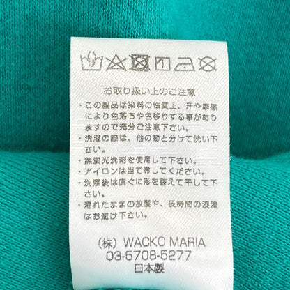 WACKO MARIA 24FW Green Middle Weight Sweat Shirt Size L