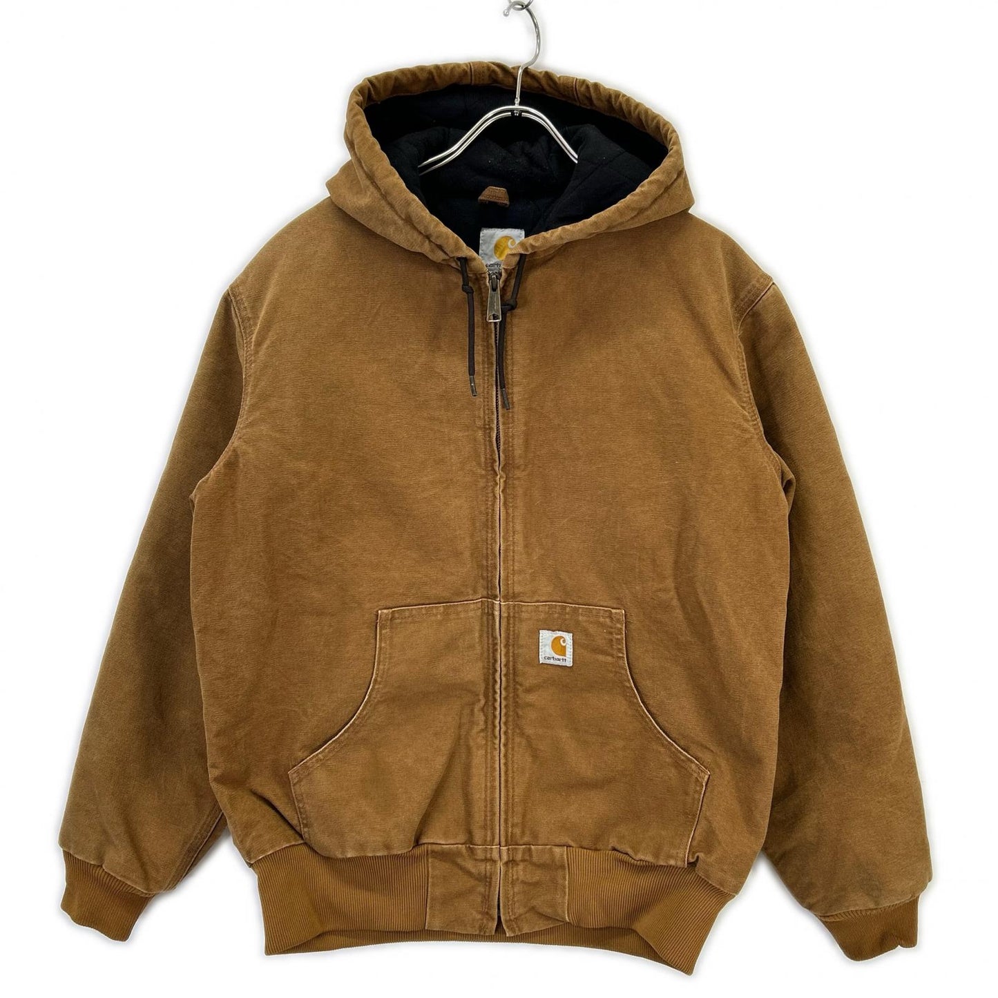carhartt Brown Duck Canvas Active Jacket Size L
