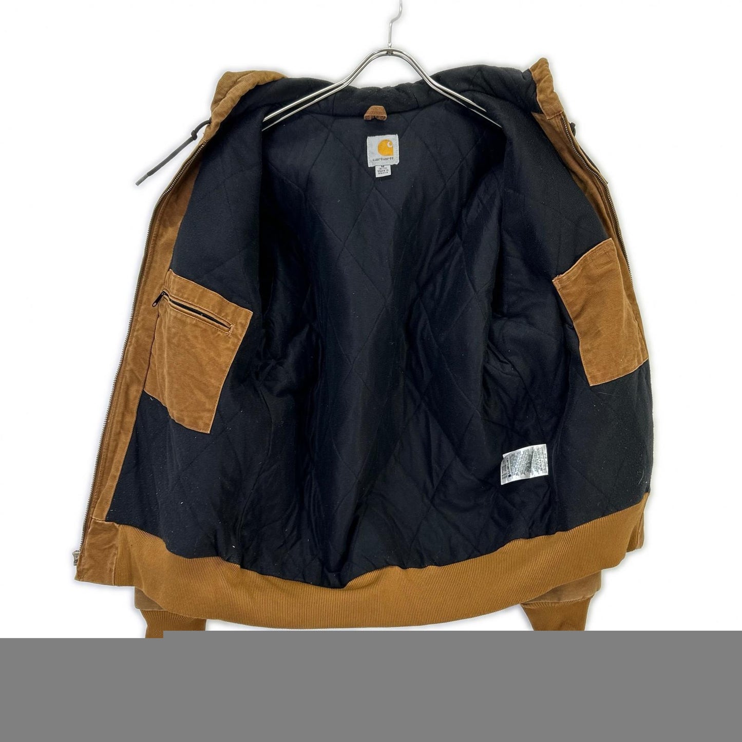 carhartt Brown Duck Canvas Active Jacket Size L