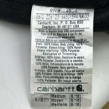 carhartt Brown Duck Canvas Active Jacket Size L