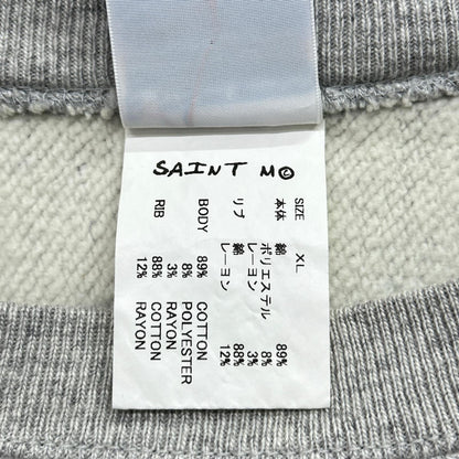 SAINT MICHAEL 25AW BABY MICAHEL SWEAT Gray Size XL