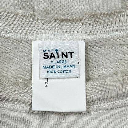 SAINT MICHAEL SAINT LOUE CREW NECK SWEAT Ivory Size XL