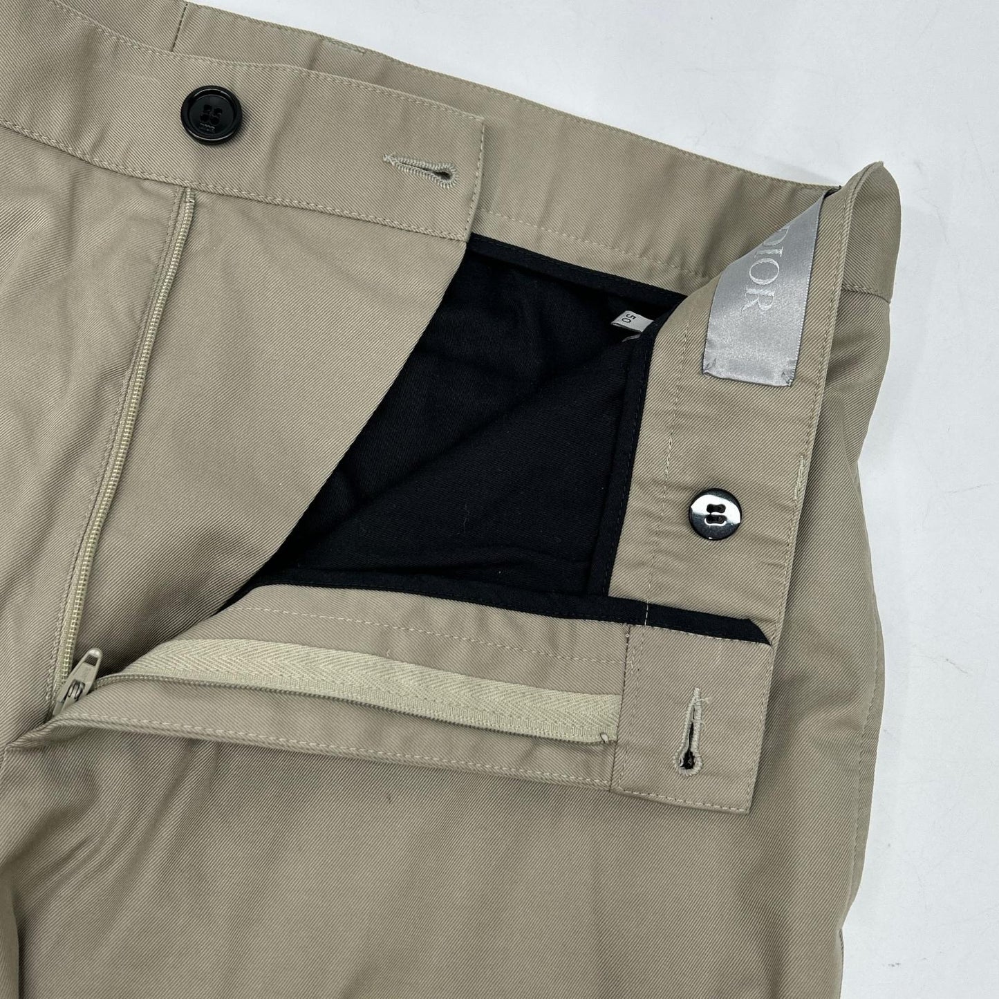 DIOR 20SS Cotton Pants Beige Size 50