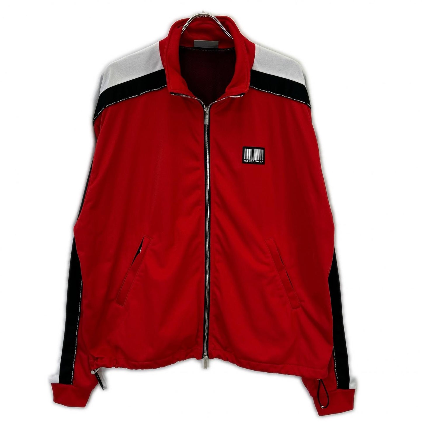 VTMNTS Stand Collar Zip-Up Blouson Red Size M
